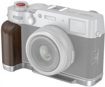 SmallRig 4804 Wooden L-Shape Grip for FUJIFILM X100VI / X100V Silver
