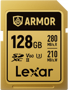 Lexar atm.korta SD 128GB SDXC ARMOR Gold R280/W210
