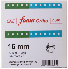 FOMA Cine ORTHO 400 16 MM/30,5 BM 1xPERFO