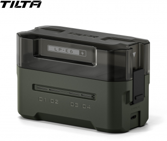 Tilta Portable Charging Station for LP-E6 Green
