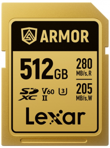 Lexar atm.korta SD 512GB SDXC ARMOR Gold R280/W210 