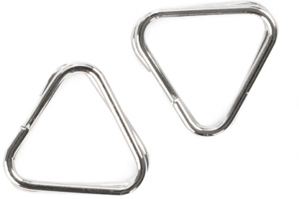 Caruba Triangle Split Ring Set