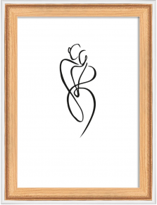 WALTHER rėmelis Silhouette 10x15 beech tree (NW015P)