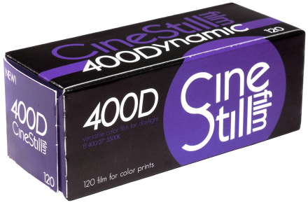 Cinestill fotojuosta Dynamic 400 120