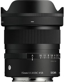 Sigma objektyvas 15mm 1.4 DC DN CONTEMPORARY Fuji