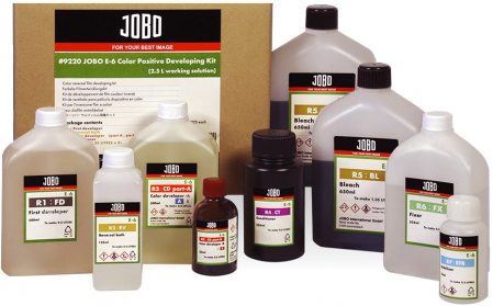 JOBO E-6 COLOR Positive Chemistry Kit 2,5L