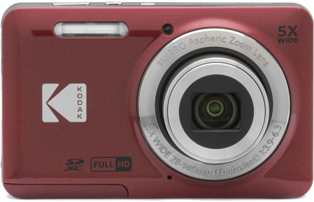 Kodak sk.fotoap. FZ55 raudonas