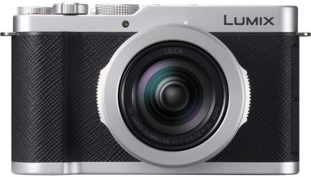 Panasonic skaitmeninis fotoaparatas Lumix L10 (Sidabrinis)