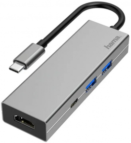 HAMA MULTIPORT USB-C 2xUSB-A 3.2 1xTYP-C, 1xHDMI