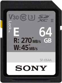 Sony 64GB SF-E Series UHS-II SDXC