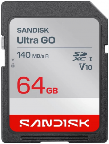 SanDisk atm. korta SD 64GB SDXC Ultra GO 120MB/s V10