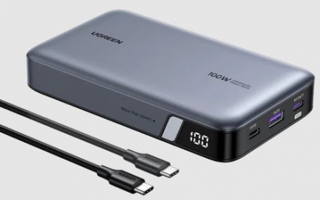 UGREEN išorinis akumuliatorius Powerbank 20000mAh 100W 