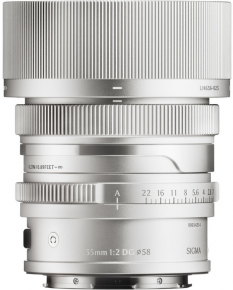 Sigma objektyvas 35mm f/2 DG [C] L-Mount silver