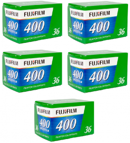 Fujifilm fotojuosta 400 135/36 (5 vnt.)
