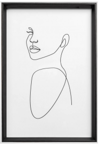 WALTHER rėmelis Silhouette 20x30 black (NW030B)