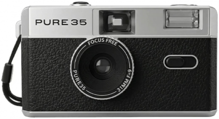 Kodak Pure 35 daugkartinis juostinis fotoaparatas Black Leather