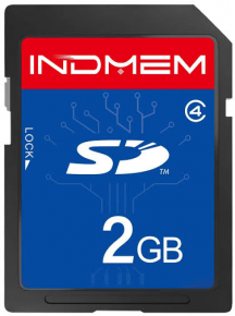 Indmem atm. korta SD 2GB