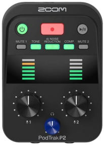 Zoom PodTrak P2 Podcast Recorder