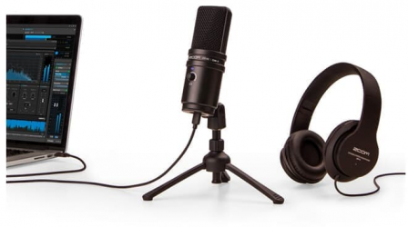 Zoom ZUM-2PMP USB Podcast Mic Pack	