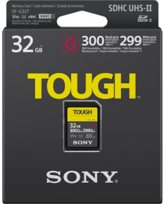 Sony 32GB SF-G Tough Series UHS-II SDHC