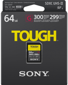 Sony 64GB SF-G Tough Series UHS-II SDXC