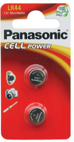 Panasonic Alkaline LR44L/2BP
