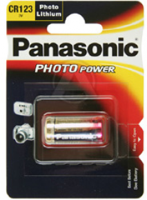 Panasonic lithium CR-123AL/1BP