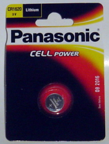 Panasonic lithium CR-1620L/1BP