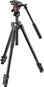 Manfrotto trikojis MK290LTA3-V su dvikrype video galva