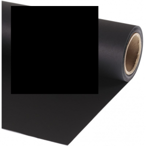 Colorama popierinis fonas 2,72x11m Black