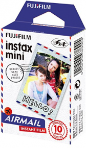 FujiFilm Instax Mini fotoplokštelės Airmail 10vnt