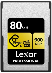 Lexar atm. korta 80GB CF express Pro Gold R900/W800 (VPG400)  (Type A)