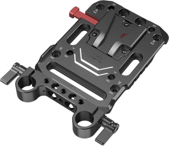 SmallRig 3016 Battery Plate V-Mount w Rod Clamp