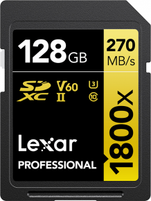 Lexar atm.korta SD 128GB SDXC 1800x R280/W210