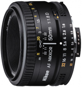 Nikon Nikkor 50mm f/1.8D AF