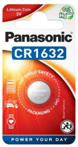 Panasonic baterija CR-1632 1vnt