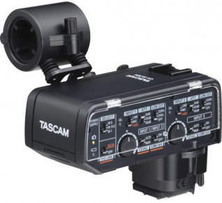 Tascam XLR Microphone Adapter for Mirrorless Canon Cameras CA-XLR2d-C