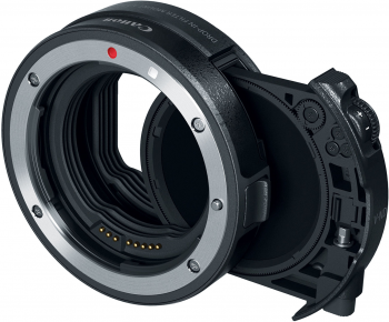 Canon Mount adapteris EF-EOS-R with V-ND filter