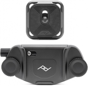 Peak Design Capture® Camera Clip Black (V3) su plokštele