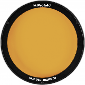 Profoto C1/C1Plus Clic Gel Half CTO