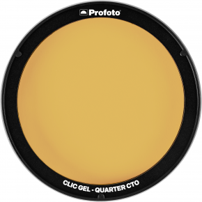 Profoto C1/C1Plus Clic Gel Quarter CTO