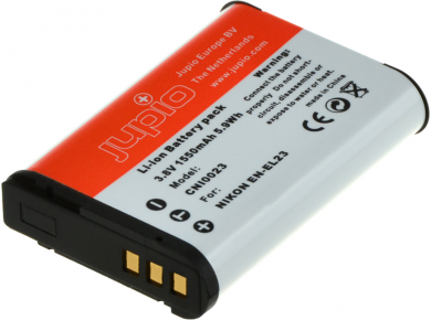 Jupio Li-ion аккумулятор Nikon EN-EL23 (1850 mAh)