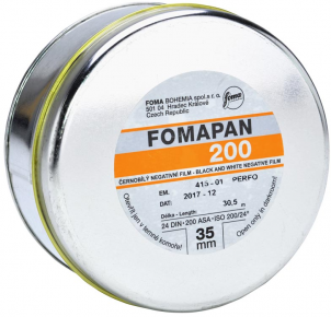 Fomapan juosta 200 35mm 30,5m