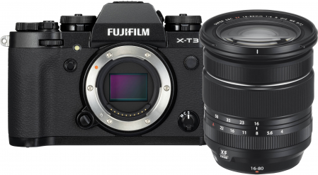 Fujifilm X-T3 body (Juodas) + XF16-80mm