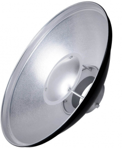 Godox BDR-S420 Beauty Dish reflector Sidabrinis 420mm