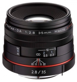 Pentax HD 35mm f/2.8 Limited Black