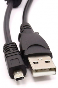 Kabelis USB2.0 AM - Nikon 8pin (UC-E6) (USB7)