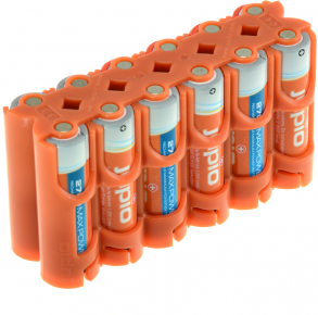 Jupio baterijų dėklas Power Clip 12xAA