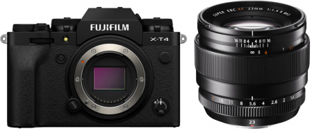Fujifilm X-T4 +  XF23mmF1.4 kit  (Juodas)