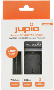Jupio PowerLED Batterypack F550 + Charger